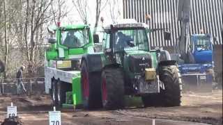 Arjan Knikhuis trekkertrek Marle met Fendt 926 11 ton [upl. by Enirac]