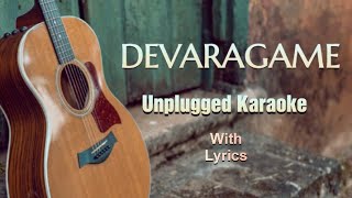 Devaragame Unplugged Karaoke with LyricsPrem PoojariKunchacko BobanShaliniUttam SinghONV kurup [upl. by Leribag]