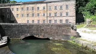 A quick walk around Cromford Mills Matlock Peak District [upl. by Ahsielat577]