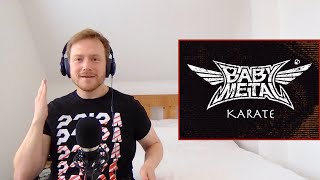 REACTING to BABYMETAL Karate [upl. by Zildjian]