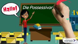 Die Possessivartikel  Gli aggettivi possessivi al singolare [upl. by Reema]