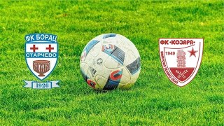 Vojvođanska liga Istok 1 kolo FK Borac Starčevo  FK Kozara Banatsko Veliko Selo 60 18082024 [upl. by Tandi]