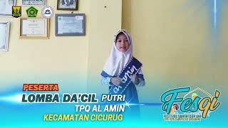 Lomba Dacil Putri  TPQ Al Amin  Kecamatan Cicurug  Tingkat Kabupaten Sukabumi [upl. by Briney]