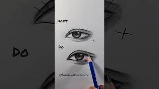 How to draw eyelashes 👁️✍️ art artist cartoon drawing satisfying paint anime shorts [upl. by Lynd]