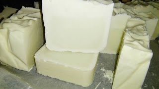 Castile Soap Handmade Basic Recipe [upl. by Naic]