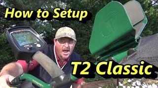 How to Set Up the Teknetics T2 Classic Green Metal Detector [upl. by Oscar481]