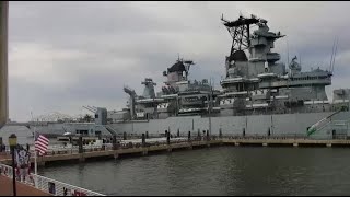 Battleship New Jersey Sets Sail After 34 Years [upl. by Weasner]