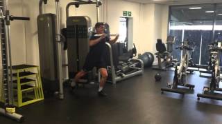 Cricket Strength Exercise of the week neider press to broad jump push [upl. by Yreva]