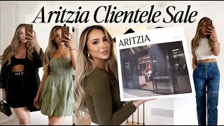 ARITZIA FAVORITES Clientele Sale Recs amp HAUL [upl. by Ttehc411]