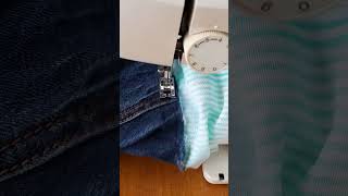 Cool Way to Hem Jeans Shorts [upl. by Burrton]