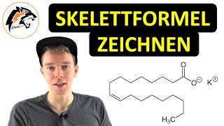 Skelettformel zeichnen  Chemie Tutorial [upl. by Inaboy]