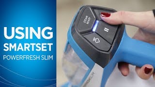 How to Use the SmartSet Steam Controls on Your PowerFresh® Slim Steam Mop [upl. by Ball]