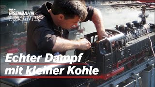 Echter Dampf mit kleiner Kohle  Die ModellDampfer von Kürnbach  EisenbahnRomantik [upl. by Ripleigh690]