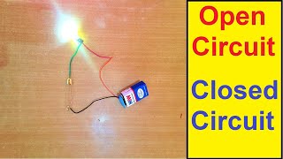 open circuit and closed circuit working model  science project  howtofunda  diy [upl. by Olympie]