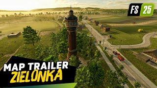 Farming Simulator 25  Zielonka Map Trailer [upl. by Allie587]