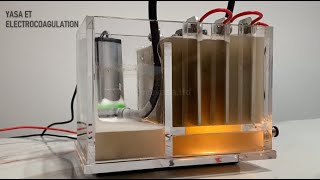 Electrocoagulation Test Equipment  EC DEMO by YASA ET [upl. by Juanita160]