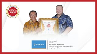 Farmaku Raih Indonesia Digital Popular Brand Award 2024 [upl. by Niran]