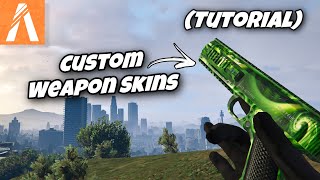 FiveM  How to get Custom Weapon Skins 2022 TUTORIAL [upl. by Emmit]