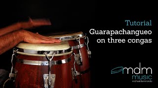 Guarapachangueo on 3 congas tutorial by Michael de Miranda [upl. by Ettenaj]