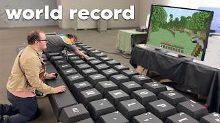 I tried the worlds largest keyboard [upl. by Heiskell424]