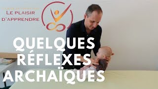 Quelques réflexes archaïques sur un bébé [upl. by Jegger480]