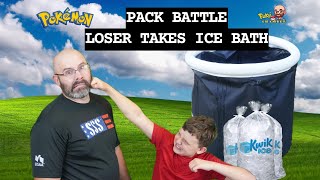 Pokemon Brilliant Stars ETB Showdown Loser takes an ice bath [upl. by Sanfo]