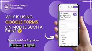 Why Is Using Google Forms on Mobile Such a Pain 😓 [upl. by Draw]
