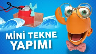 Profesör Balık ile Deneyler Mini Tekne Yapımı [upl. by Torie]