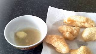 How to make pork rinds chicharon [upl. by Alolomo]