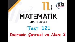 Eis Yayınları 11Sınıf Matematik Soru Bankası Test 121 [upl. by Eerehs]