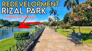 REDEVELOPMENT RIZAL PARK UPDATE 08142024 [upl. by Friederike]