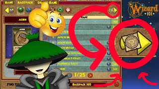 WE NEEDED THIS UI UPDATE NOW WE HAVE IT 😈  Wizard101 Bank UI Update 2023 [upl. by Warfeld975]