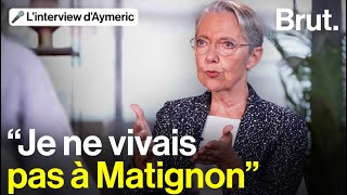 Son salaire sa vie privée sa relation avec le président  Élisabeth Borne raconte tout [upl. by Nelleh]