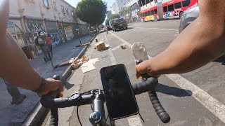 CLIMBING GEAR  POV RIDING IN SKID ROW  Cannondale Synapse 105 disc [upl. by O'Kelly925]