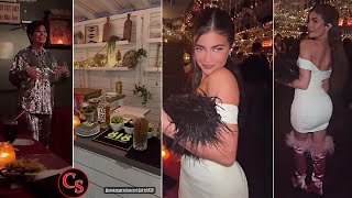 INSIDE  Kardashian Jenners Lavish Christmas Dinner Party VIDEO [upl. by Bale]