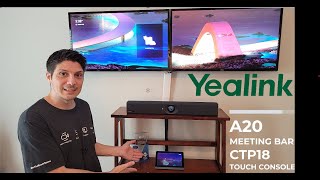 Yealink A20 CTP18  Device Overviews Teams Rooms Setup amp AI Video Modes Demos [upl. by Maccarone]