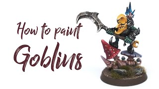 How to paint a Gloomspite Gitz Loonboss [upl. by Ydnec]