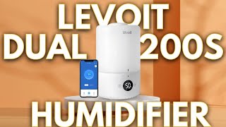 LEVOIT Dual 200S Humidifier  LEVOIT Cool Mist Humidifier Review [upl. by Lyndsie154]