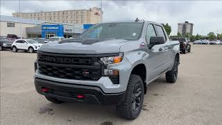 2024 Chevrolet Silverado 1500 Custom Trail Boss Review  Wolfe Chevrolet Edmonton [upl. by Clere]