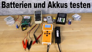 Batterien und Akkus testen 2  HIZ427 [upl. by Nathalia]