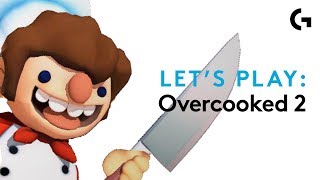 Overcooked 2 gameplay Matt amp Louise taste victory sort of [upl. by Jemena]