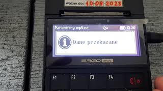 Kasa Fiskalna Posnet Ergo Naprawa połączenia transmisji danych do Repozytorium CRK poprzez USB [upl. by Esydnac]