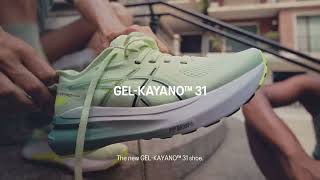 ASICS RUNNING  GELKAYANO™ 31  Stability never felt like this [upl. by Lisk]