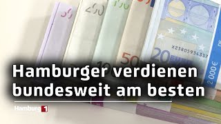 Hamburgerinnen und Hamburger verdienen bundesweit am besten [upl. by Sanjay]