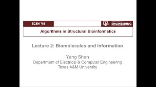 From Bioinformatics to AI 2 Biomolecules DNA RNA Protein and Information [upl. by Eleni]