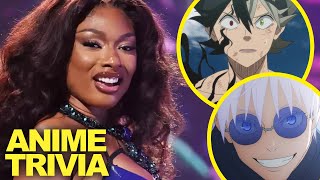 Megan Thee Stallion Tests Her Anime Knowledge  REACTION [upl. by Kimberley]