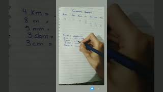 Simple maths trick conversions simplified youtubeshorts learningtricks viralshorts2024 education [upl. by Tammara]