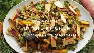 Roasted Vegetables Recipe  In The Kitchen  Free People [upl. by Herates456]