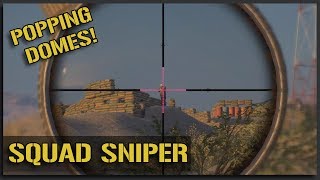 M110 American Sniper ► Squad Gameplay [upl. by Nedi]