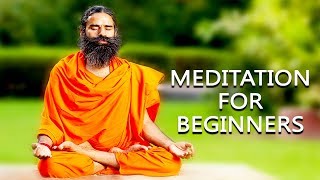 How to Meditate for Beginners  Swami Ramdev [upl. by Flavian]